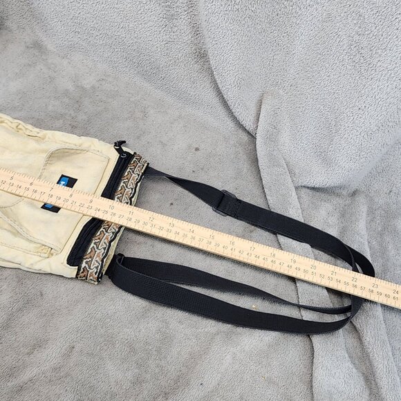 Kavu Bag Womens 11x8 Tan Cotton Mini Crossbody *Read* - Picture 9 of 14